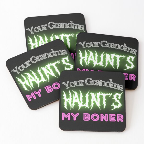 Item preview, your grandma haunts my boner funny t shirt challenge designed and sold by Alyn8.