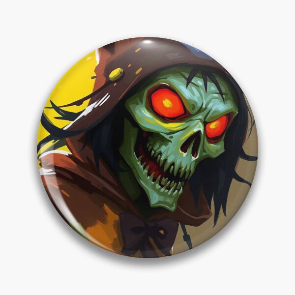 Item preview, Spooky Halloween character artwork illustration designed and sold by Vintage Designs +.