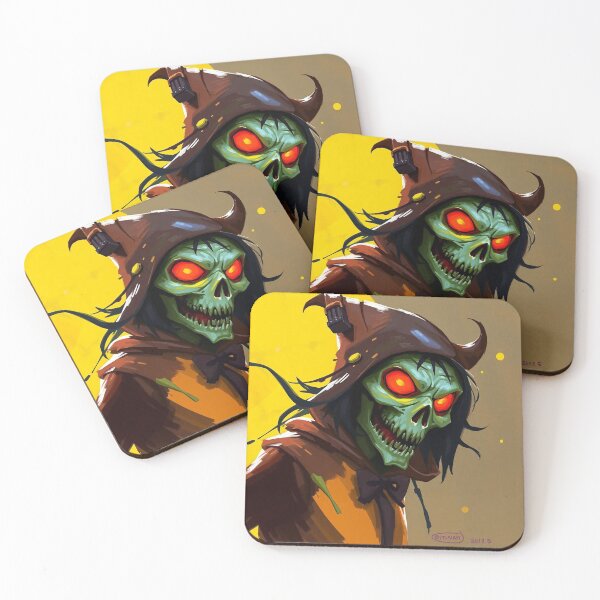 Item preview, Spooky Halloween character artwork illustration designed and sold by Vintage Designs +.