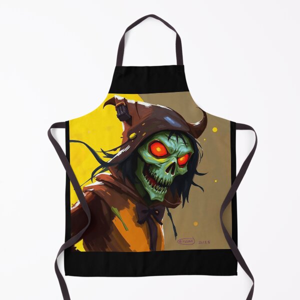 Item preview, Spooky Halloween character artwork illustration designed and sold by Vintage Designs +.