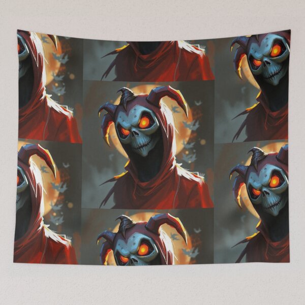 Item preview, Spooky Halloween character artwork illustration designed and sold by Vintage Designs +.