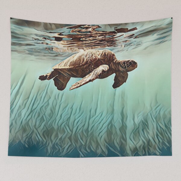 Item preview, Majestic Honu 9 designed and sold by Scurvy Dawg Design.