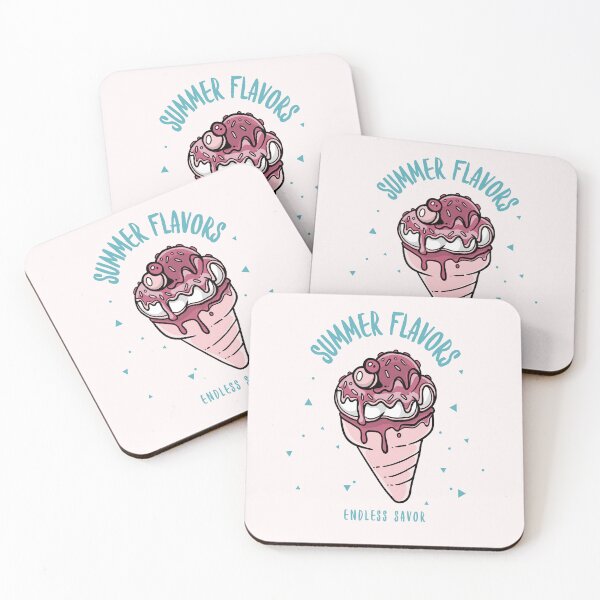 Item preview, Dripping Ice Cream Summer Flavors Aesthetic – Sweet Retro Vibes designed and sold by rdxart.