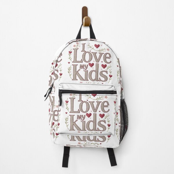 Item preview, I Love My Kids Embroidery Design  Beautiful Family Love Art designed and sold by ArtDesignTp.