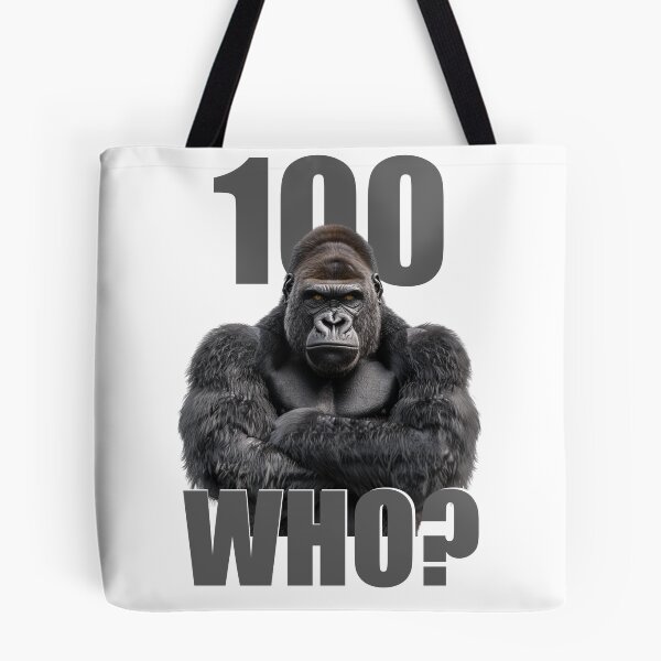 Item preview, 100 men vs 1 gorilla designed and sold by SyntexBox.