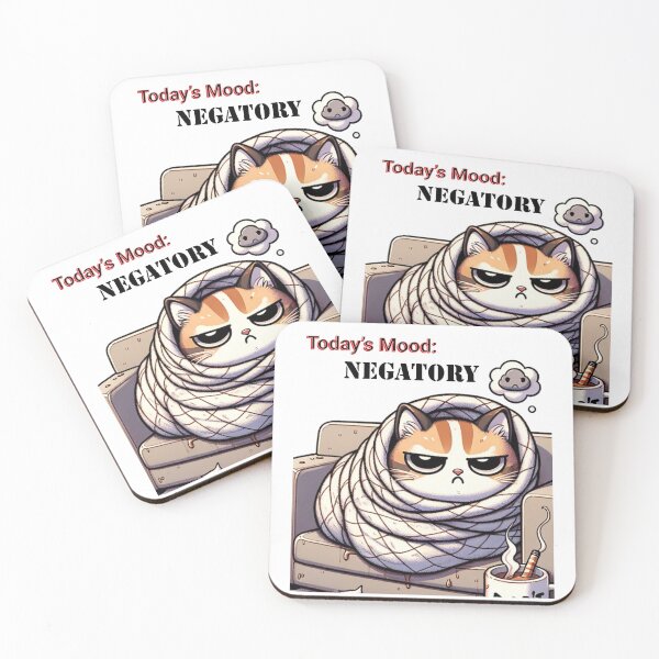 Item preview, Today’s Mood: Negatory — Grumpy Cat Burrito Reporting for No Duty designed and sold by MTeesGA.