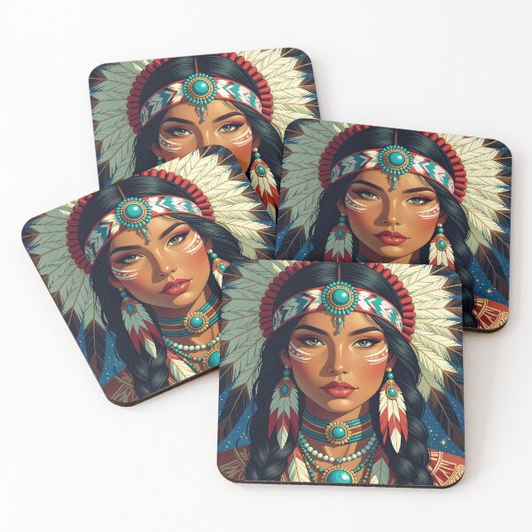 Item preview, Navajo Goddess Changing Woman designed and sold by SoniaSarkali.