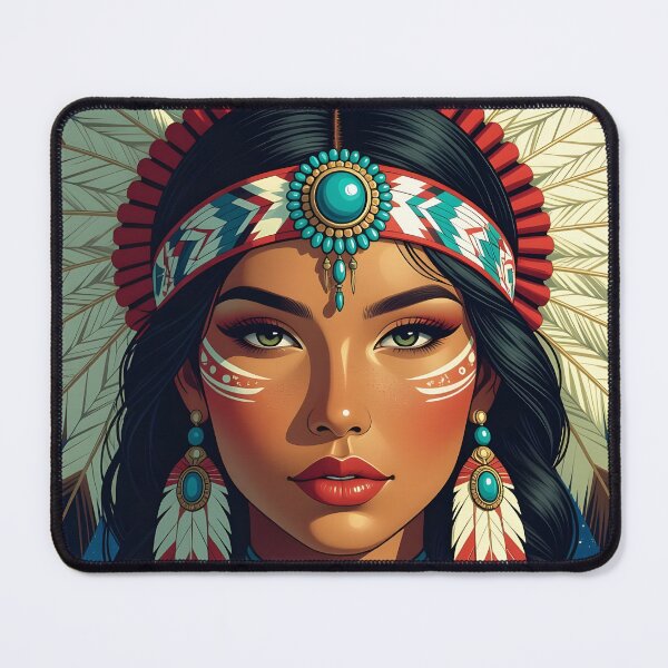 Item preview, Navajo Goddess Changing Woman designed and sold by SoniaSarkali.