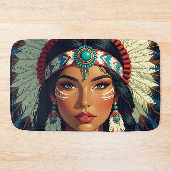 Item preview, Navajo Goddess Changing Woman designed and sold by SoniaSarkali.