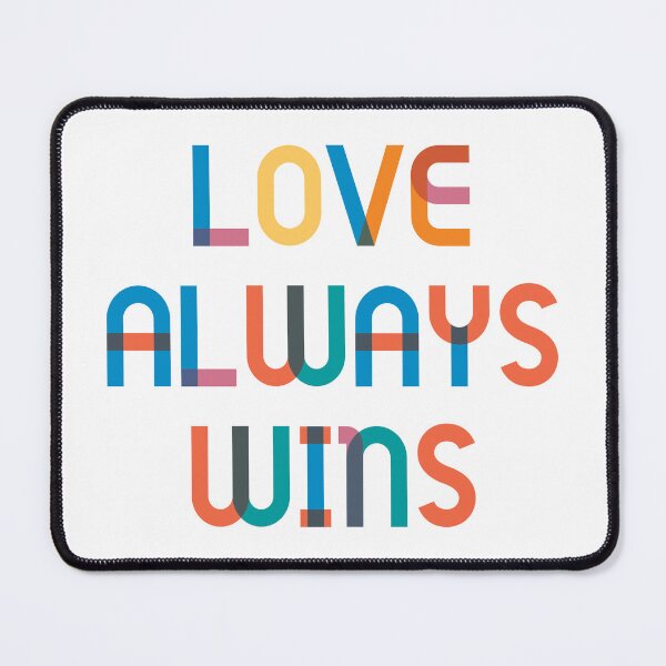 Item preview, Love Always Wins designed and sold by WordyDreams.