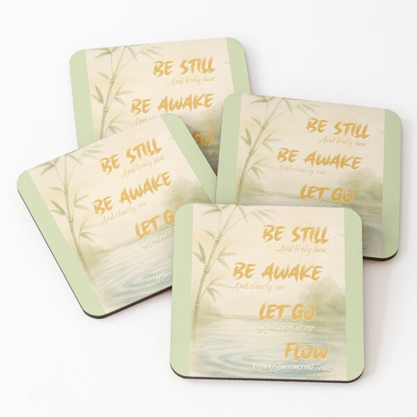 Item preview, Be Still / Flow – A Taoist Reflection in Motion designed and sold by bombpop13.