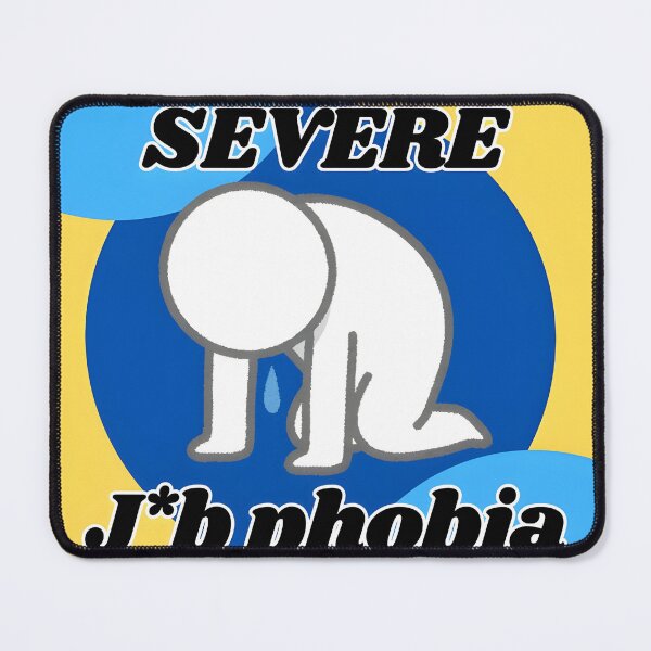 Item preview, J*bphobia designed and sold by BuffoonSaloon.