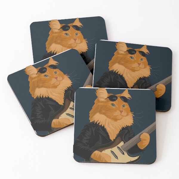 Item preview, Rockstar Cat Shreds designed and sold by CharmingArt23.