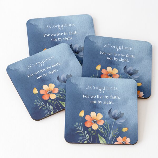 Item preview, Corinthians 5:7 Christian Bible Verse Image designed and sold by Our Bible Journey.