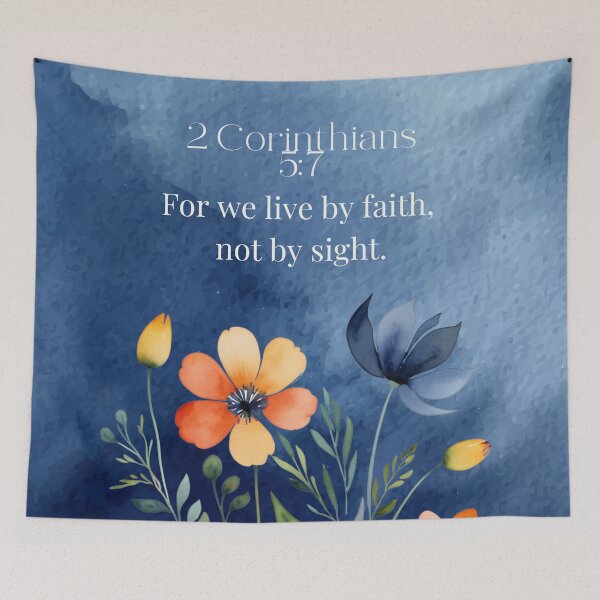 Item preview, Corinthians 5:7 Christian Bible Verse Image designed and sold by Our Bible Journey.