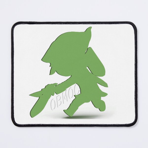 Item preview, Green Toon Link Silhouette designed and sold by ObmoC.
