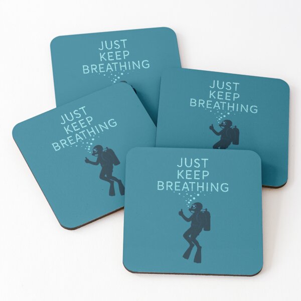 Item preview, Just Keep Breathing designed and sold by YankiMedusa.