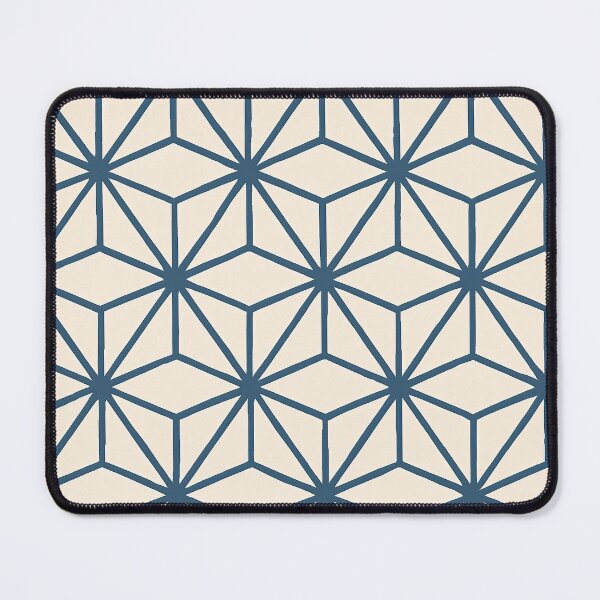Item preview, Asanoha Star Pattern – Indigo Japanese Textile designed and sold by NipponPop.