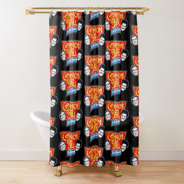 Cannon and Ball - Rock On Tommy! Shower Curtain