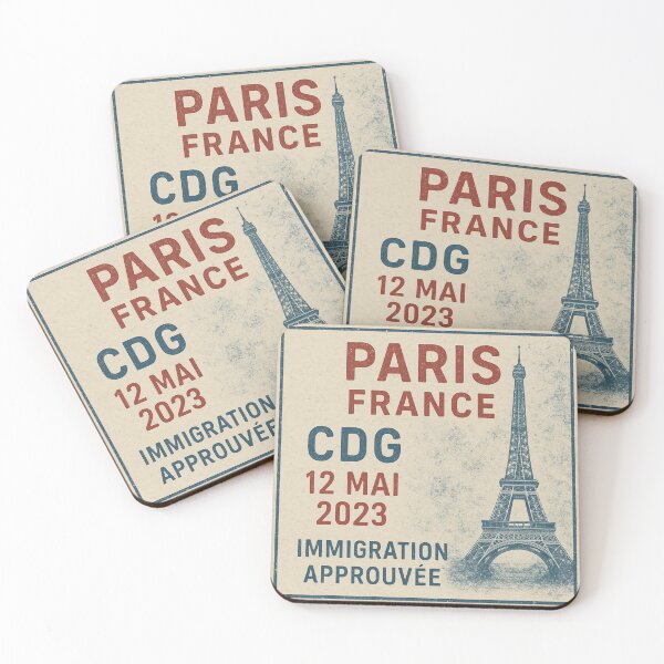 Item preview, Travel Stamp: Paris designed and sold by Skyeleigh and Spideough.
