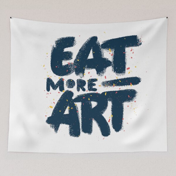 Item preview, eat more art  designed and sold by theflowergirl14.
