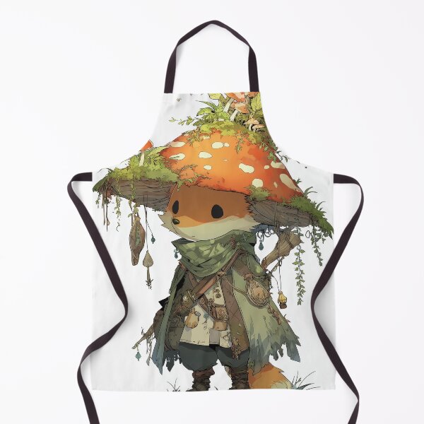 Item preview, Fenn the Foxcap Scout designed and sold by SporeandCanvas.