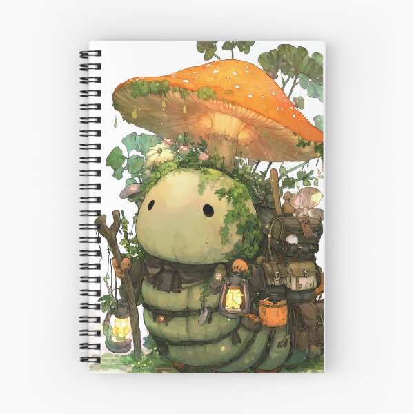 Item preview, Nibs the Glowspore Gardener designed and sold by SporeandCanvas.
