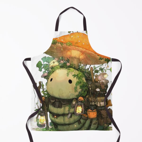 Item preview, Nibs the Glowspore Gardener designed and sold by SporeandCanvas.