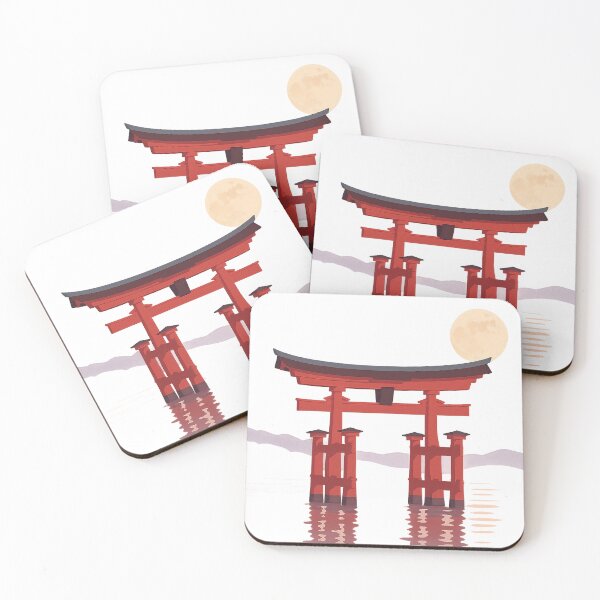 Item preview, Floating Torii Gate at Twilight – Miyajima Serenity designed and sold by NipponPop.