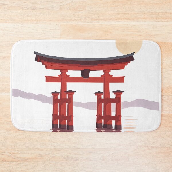 Item preview, Floating Torii Gate at Twilight – Miyajima Serenity designed and sold by NipponPop.