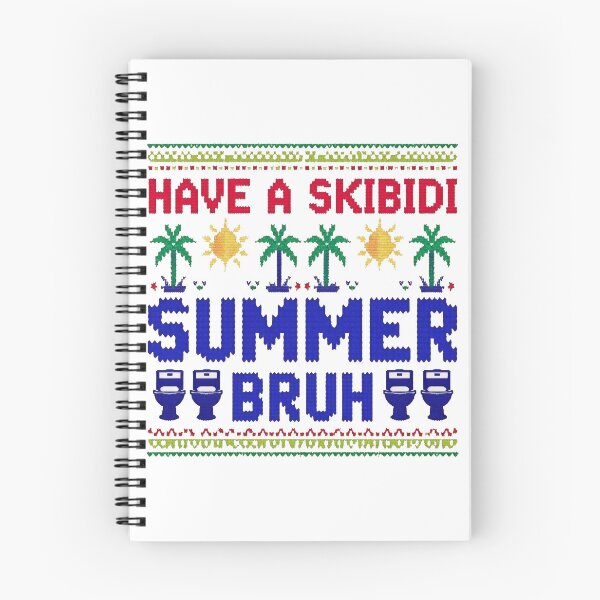 Item preview, Have a Skibidi Summer Bruh designed and sold by FreshArtFusion.