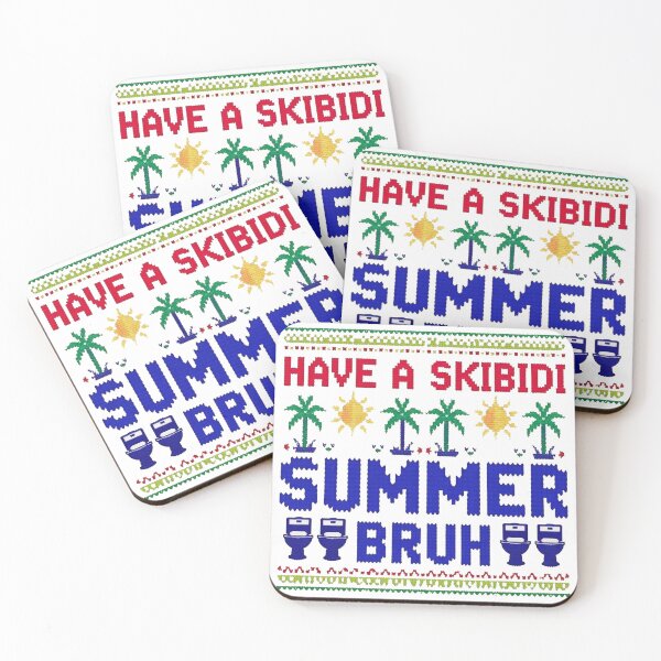 Item preview, Have a Skibidi Summer Bruh designed and sold by FreshArtFusion.