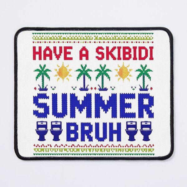 Item preview, Have a Skibidi Summer Bruh designed and sold by FreshArtFusion.