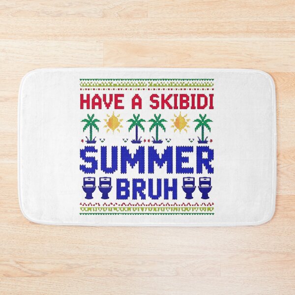 Item preview, Have a Skibidi Summer Bruh designed and sold by FreshArtFusion.