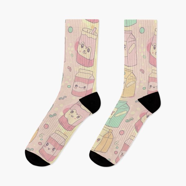 Item preview, Kawaii Drinks Pattern designed and sold by MySignatureItems.