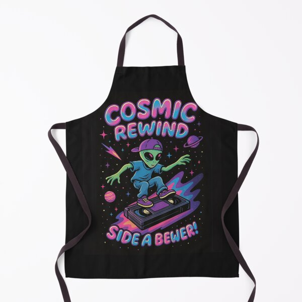 Item preview, Cosmic Rewind – Retro Alien VHS Surf Tee | Y2K Space Vibes designed and sold by Laugh & Rewind .