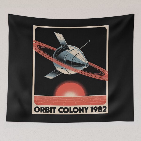 Item preview, Orbit Colony 1982 designed and sold by SignumShop.