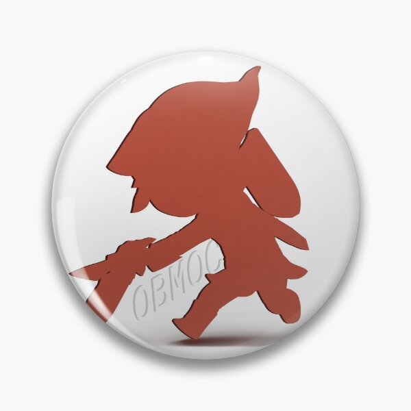 Item preview, Red Toon Link Silhouette designed and sold by ObmoC.