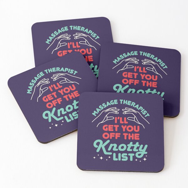 Item preview, Massage Therapist I'll Get You Off the Knotty List designed and sold by jaygo.