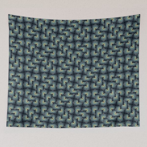 Item preview, Geometric Echoes: A Rhythmic Bloom designed and sold by bloorose.
