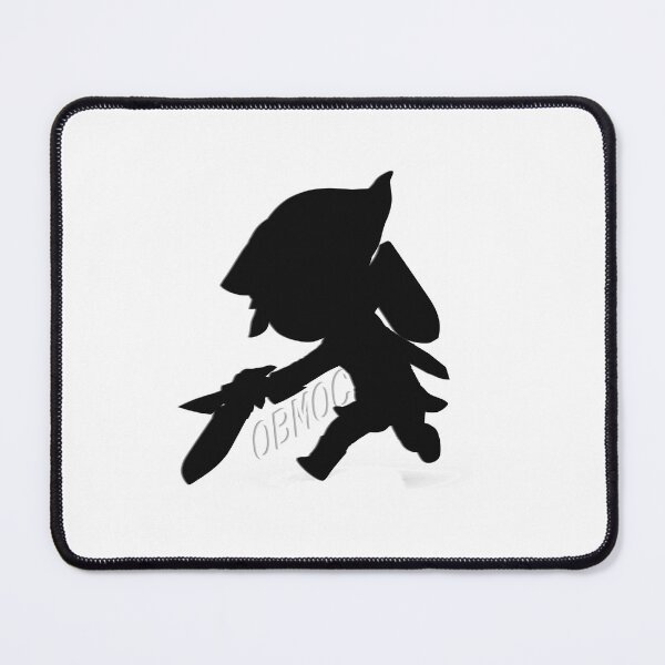 Item preview, Black Toon Link Silhouette designed and sold by ObmoC.