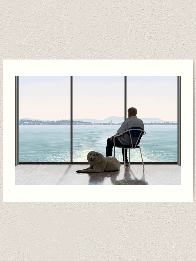 Thumbnail 1 of 3, Art Print, Leaving Sirmione designed and sold by Compelling2011.