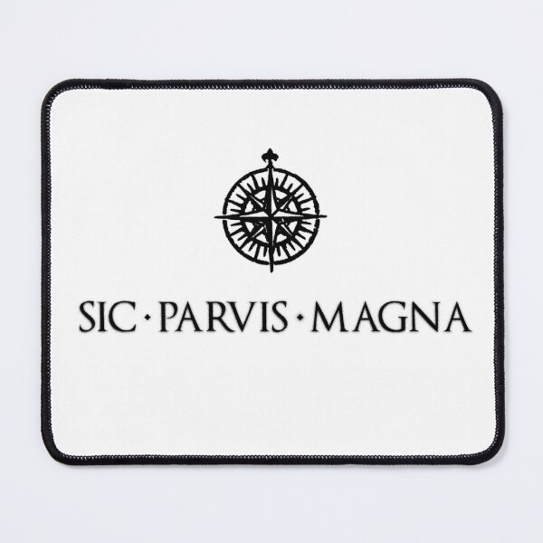 Item preview, SIC PARVIS MAGNA - black designed and sold by CultureSnap.