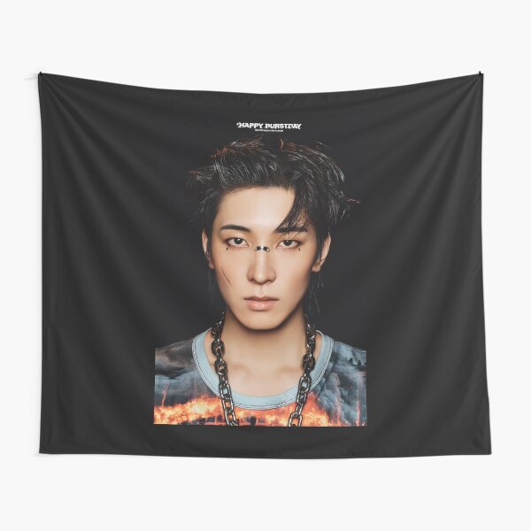 SEVENTEEN's  タペストリー ウォヌ Wonwoo Tapestries for Sale | Redbubble