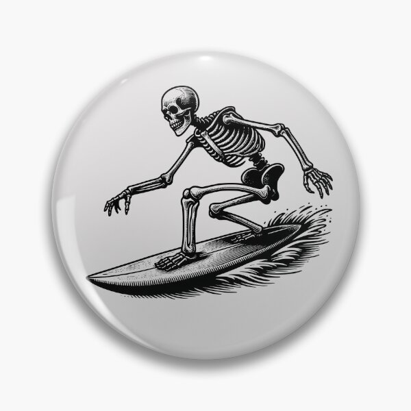 Item preview, Surfing Skeleton designed and sold by Ultimate-Rabbit.