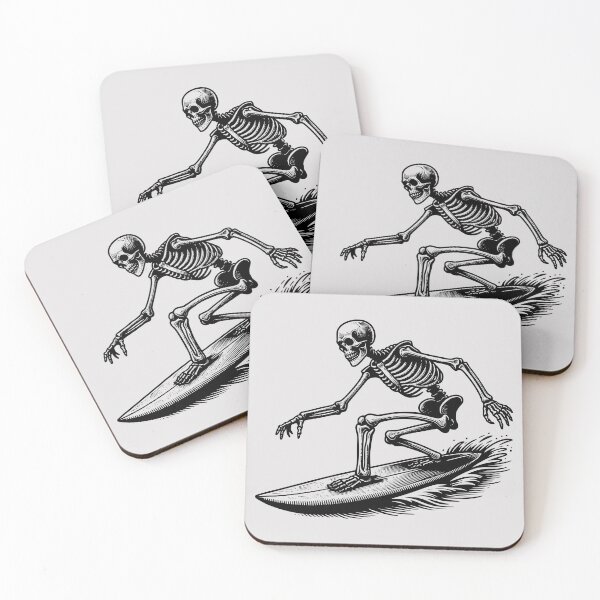 Item preview, Surfing Skeleton designed and sold by Ultimate-Rabbit.