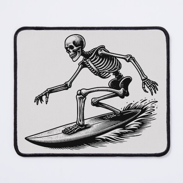 Item preview, Surfing Skeleton designed and sold by Ultimate-Rabbit.