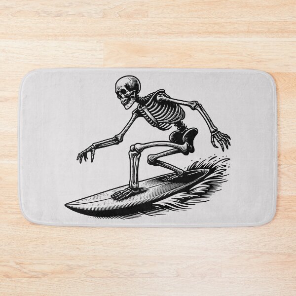 Item preview, Surfing Skeleton designed and sold by Ultimate-Rabbit.