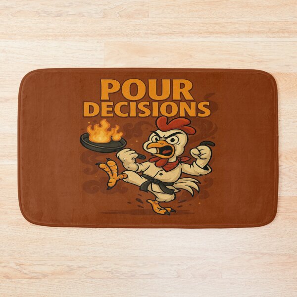 Item preview, Cluck Norris – The Frying Fist of Pour Decisions designed and sold by A Sinister Sly.