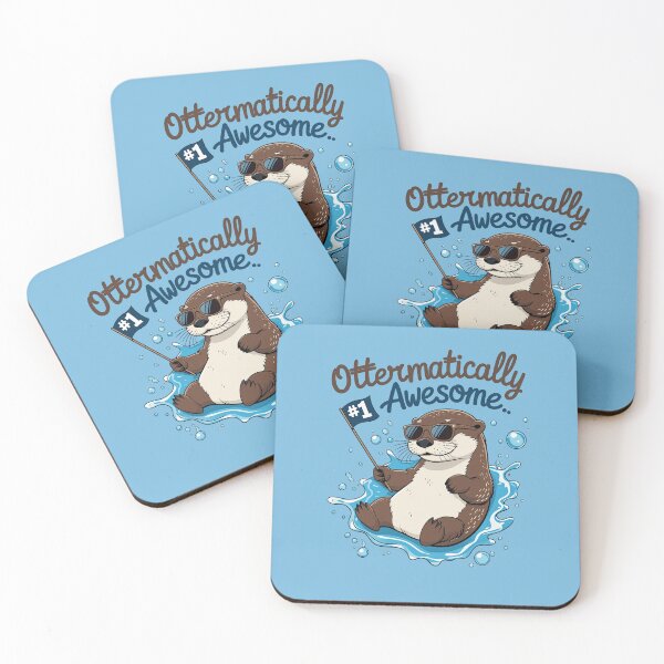Item preview, Cute Otter for Kids – Funny Birthday Design designed and sold by ApriNoeScor.